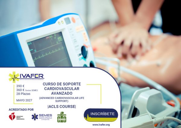 Curso de Soporte Cardiovascular Avanzado Para Profesionales Sanitarios (Advanced Cardiovascular Life Support) ACLS